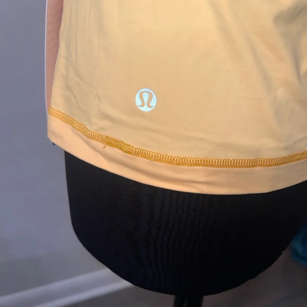 Lululemon Free to Be Tank – Burning Yellow, Size 8 NWT - Picture 5 of 5